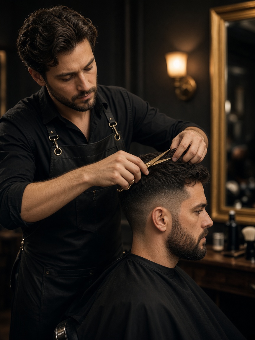 Corte na SK Barbearia